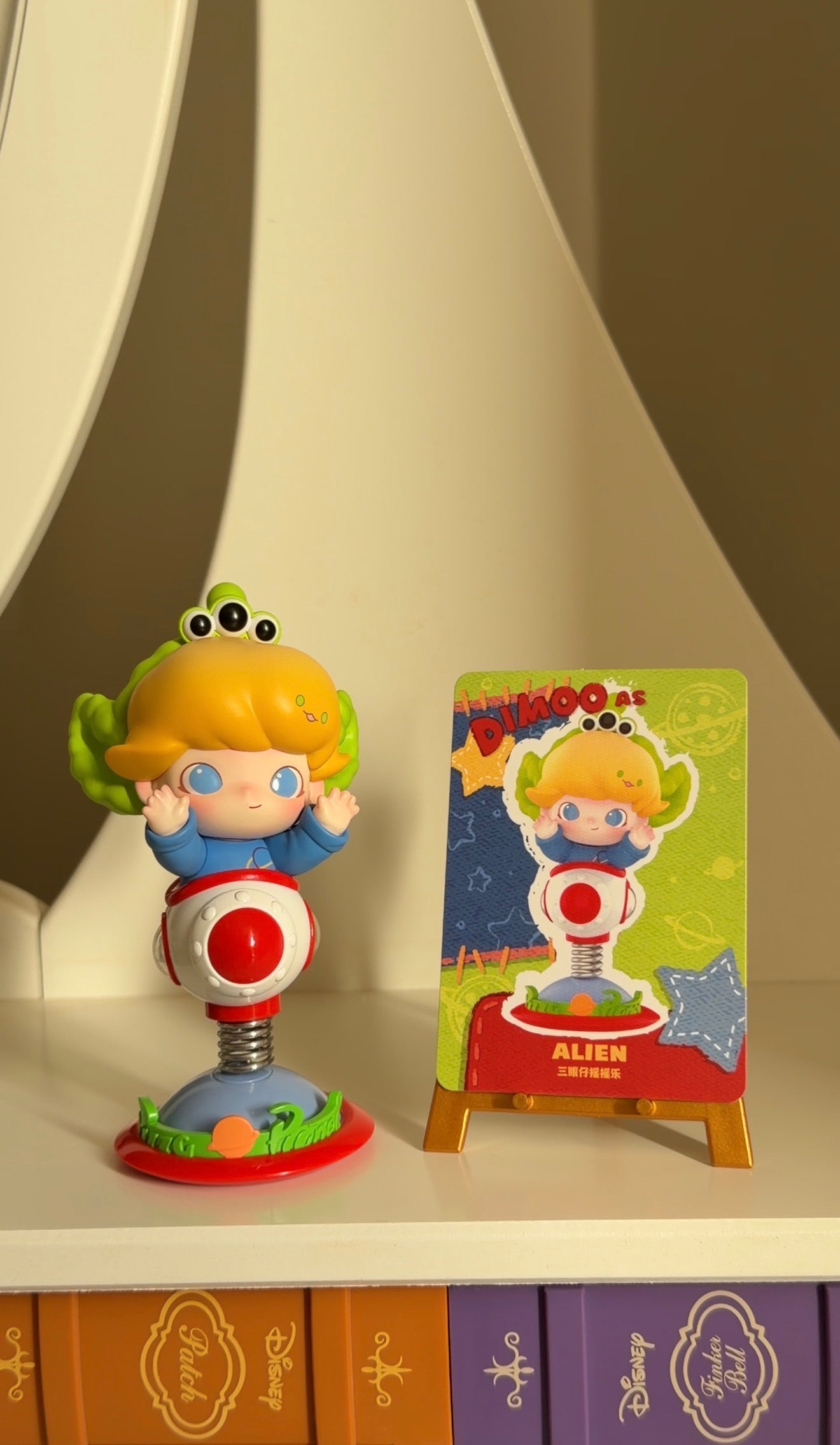 Dimoo «PIXAR» series - Dimoo as Alien