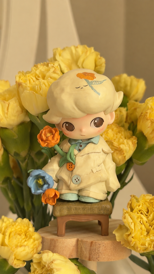 DIMOO«The Missing Day» series -Blooming Button